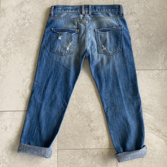 Current Elliot distressed boyfriend low rise jean - Picture 12 of 14